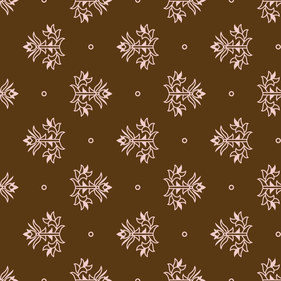 Pattern of Vector seamless vintage style. Modern stylish abstract texture