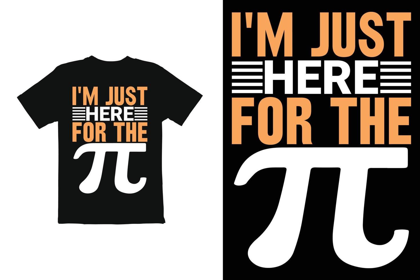 pi day t shirt design. pid day t shirt graphics shirt print ready vector