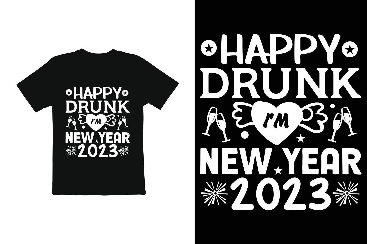 new year t shirt design. new year t shirt graphics . new year t shirt print ready file vector