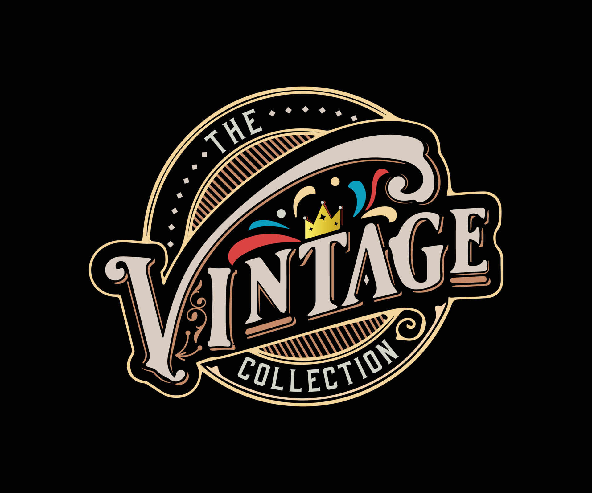 Retro Vintage Insignias or Logotypes 18842176 Vector Art at Vecteezy