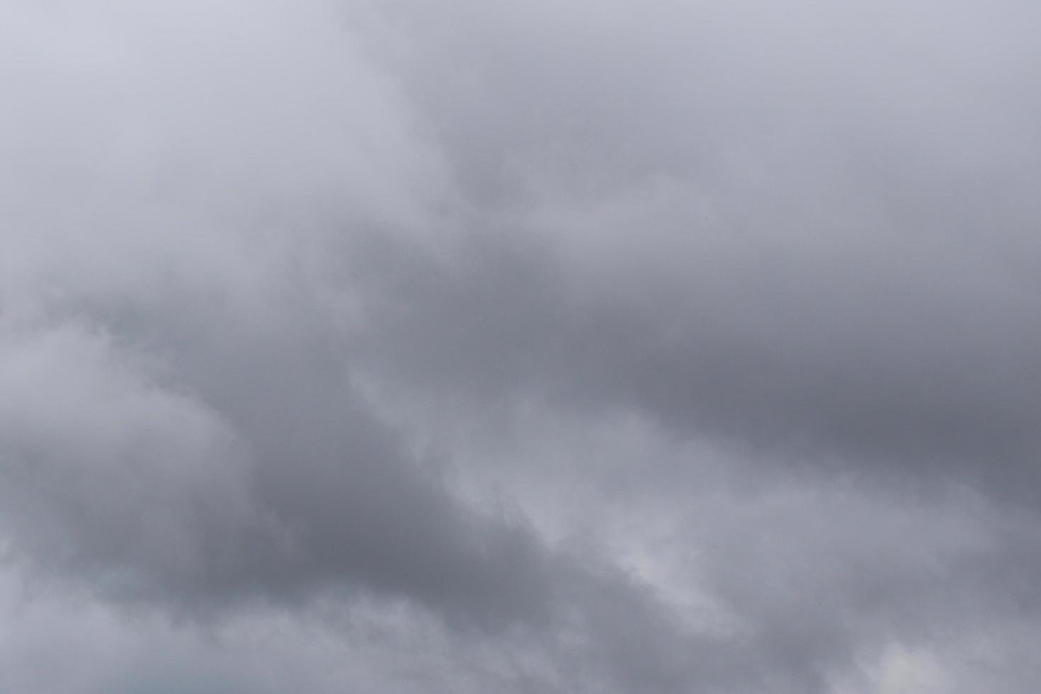 Stormy weather and dark clouds photo