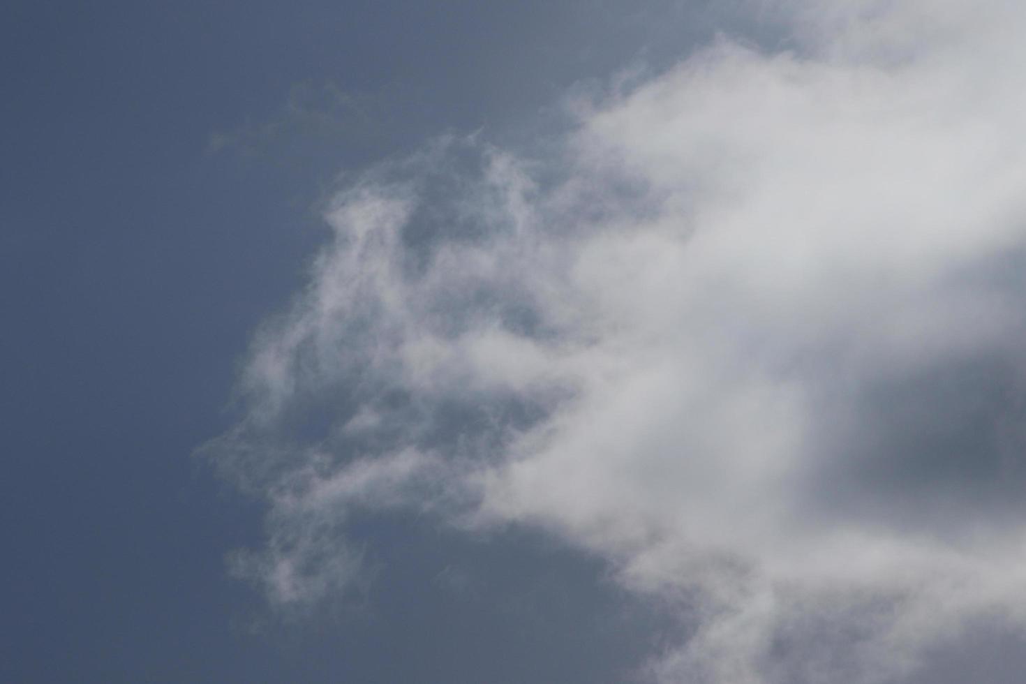 Stormy weather and dark clouds photo