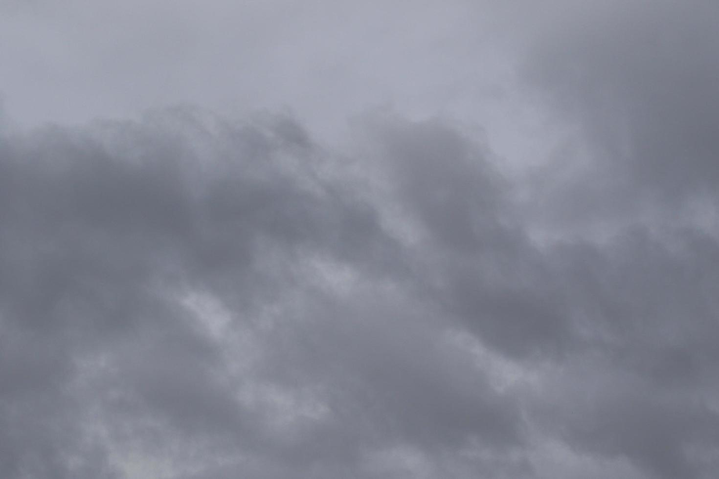Stormy weather and dark clouds photo