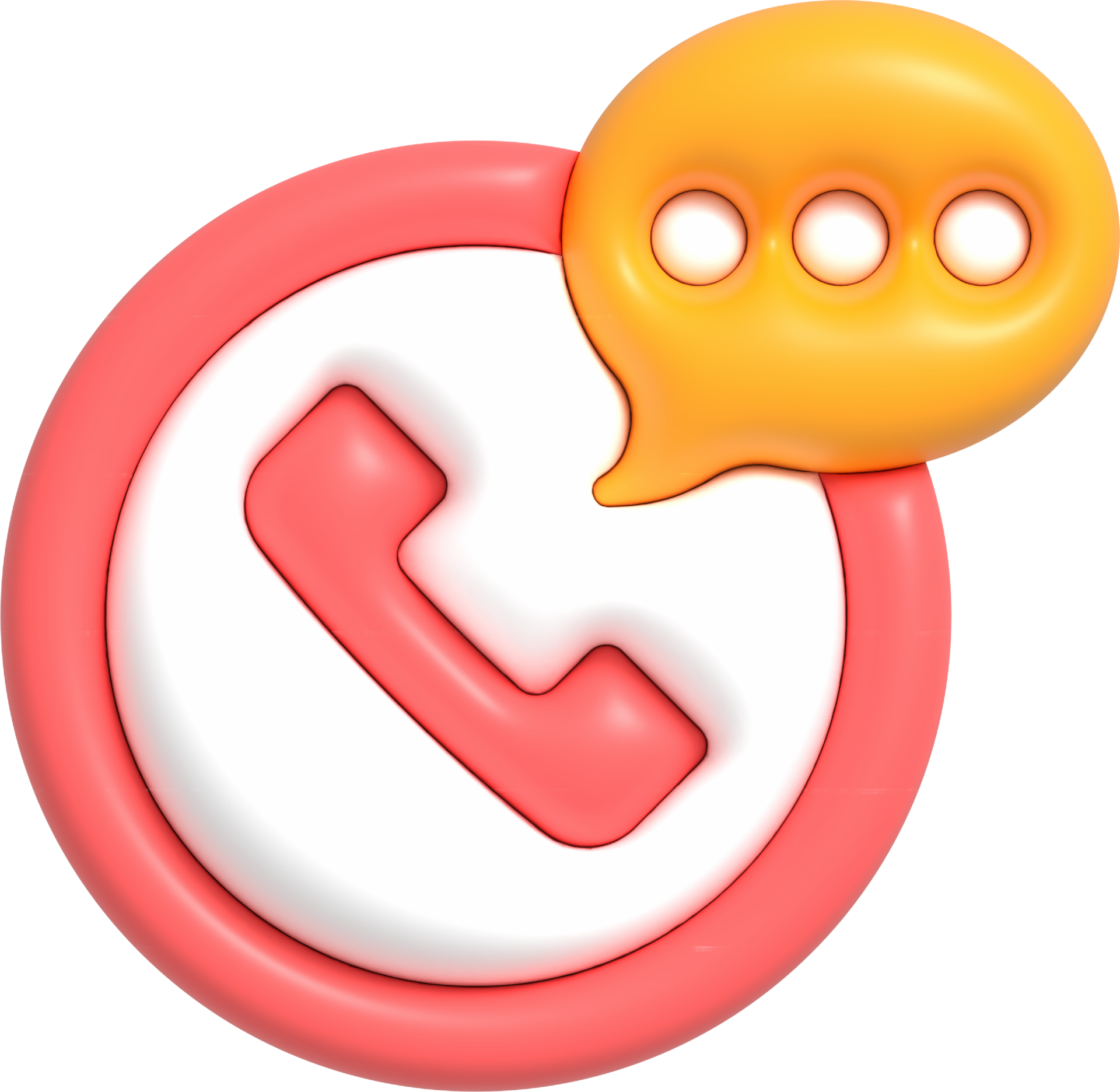 Phone Call Button 3D Call Center Icon Customer Support Service 3D phone-call-button-3d-call-center-icon-customer-support-service-3d