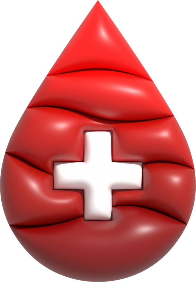 Blood drop symbol, Blood transfusion, World blood donor day. Blood