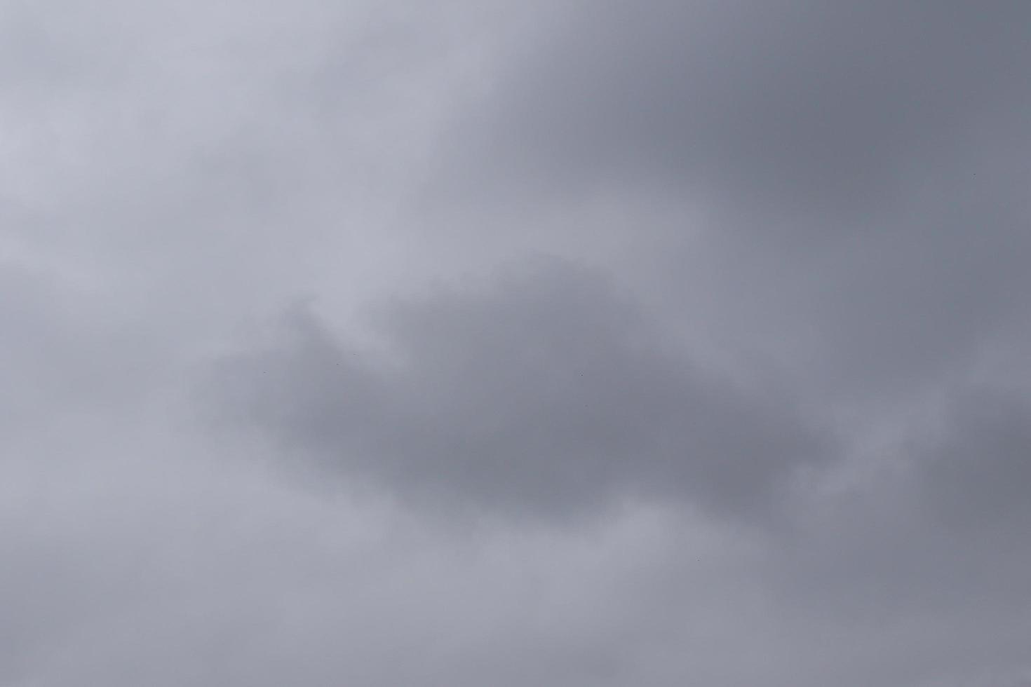 Stormy weather and dark clouds photo