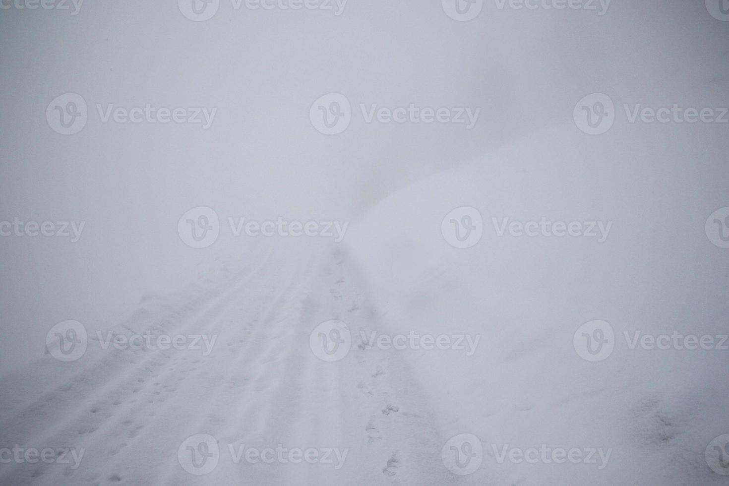 winter landscape in Austrian Alps photo