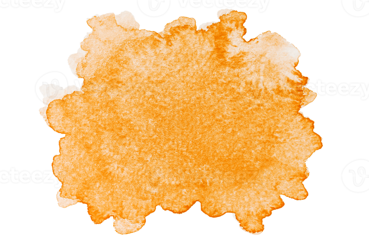 fondo de textura de papel y acuarela naranja recortada. 18843027 PNG