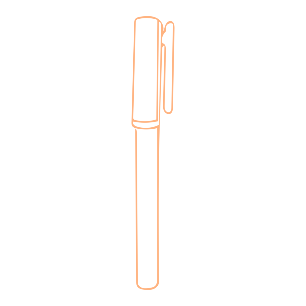 Pen Line Art png