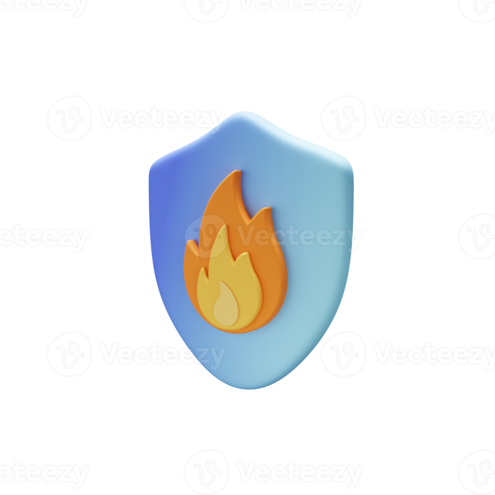 Security wall 3D icon png