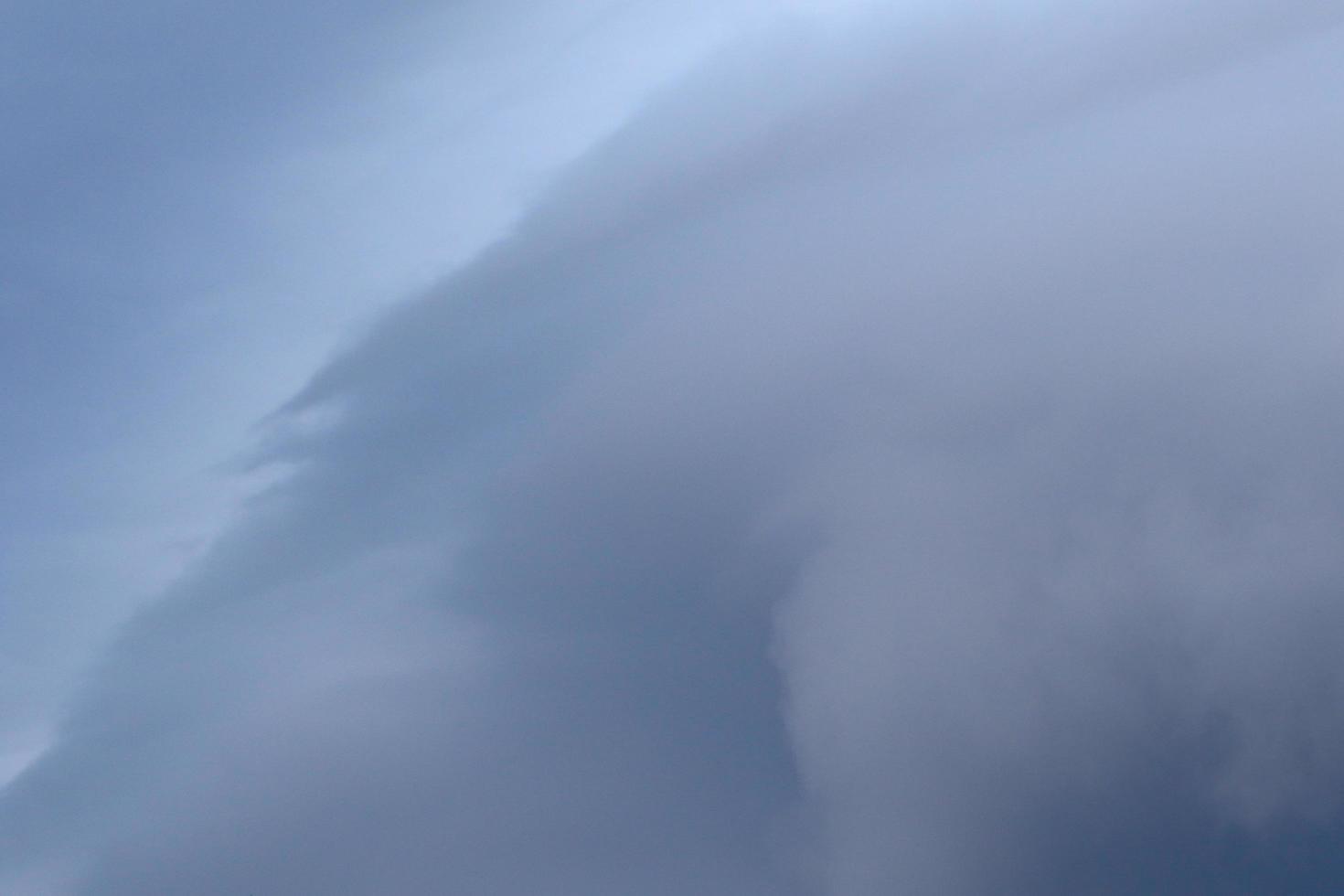 Stormy weather and dark clouds photo