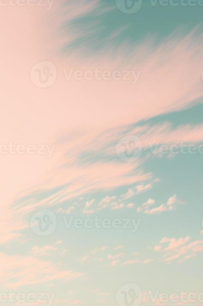 Twilight evening or morning minimal copy space sky sweet color tone background. photo