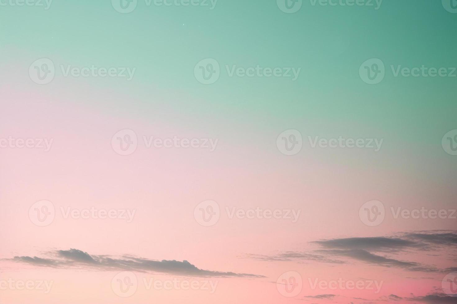 Twilight evening or morning minimal copy space sky sweet color tone background. photo