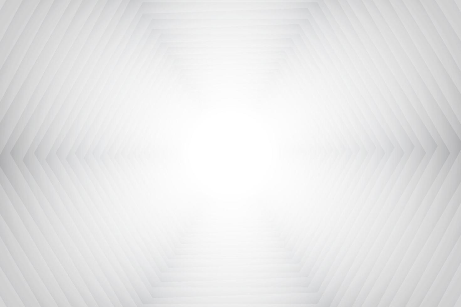 color blanco y gris abstracto, fondo de diseño moderno con forma hexagonal geométrica. ilustración vectorial vector