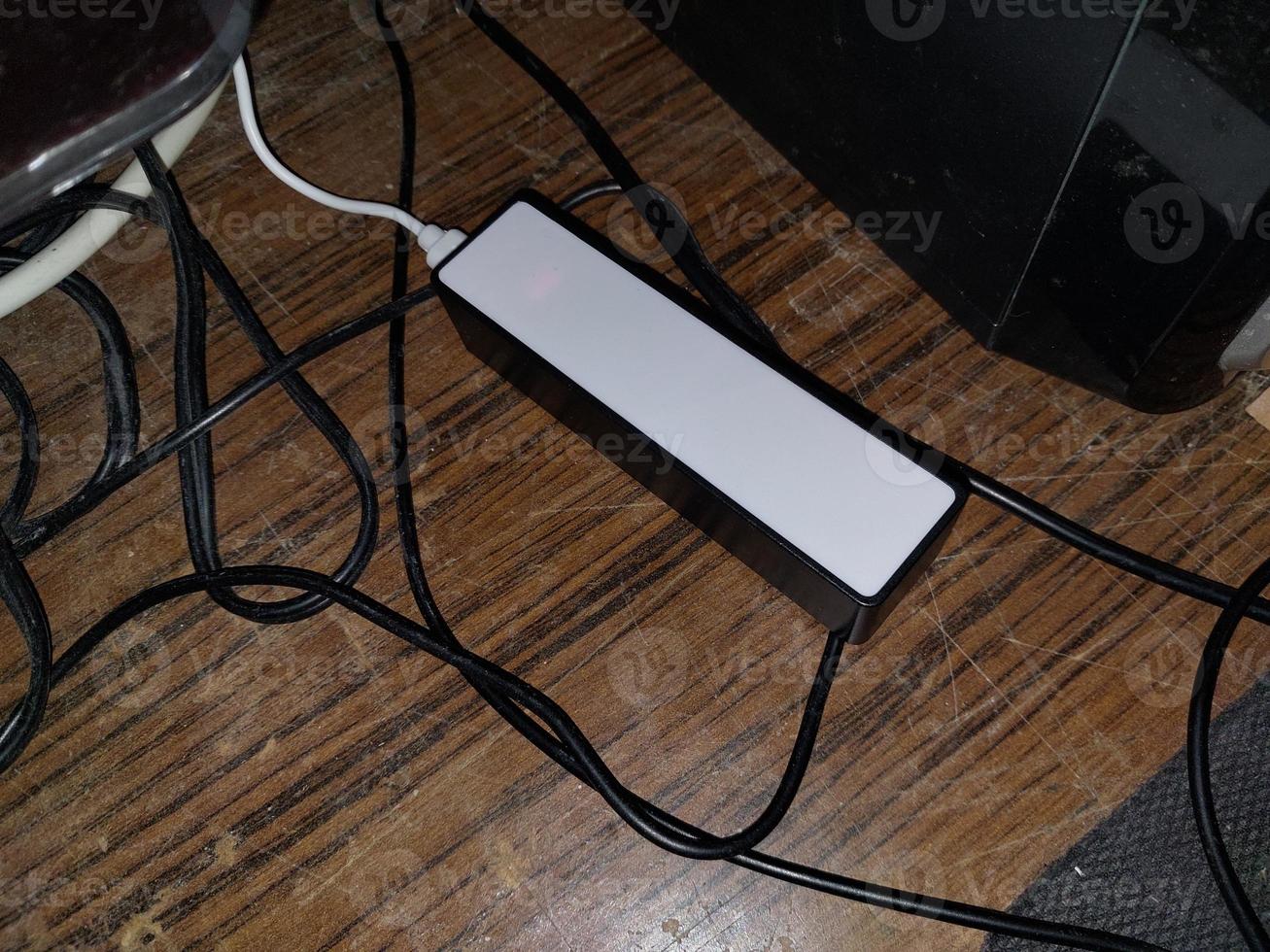 Computer connections for transferring information and charging gadgets photo