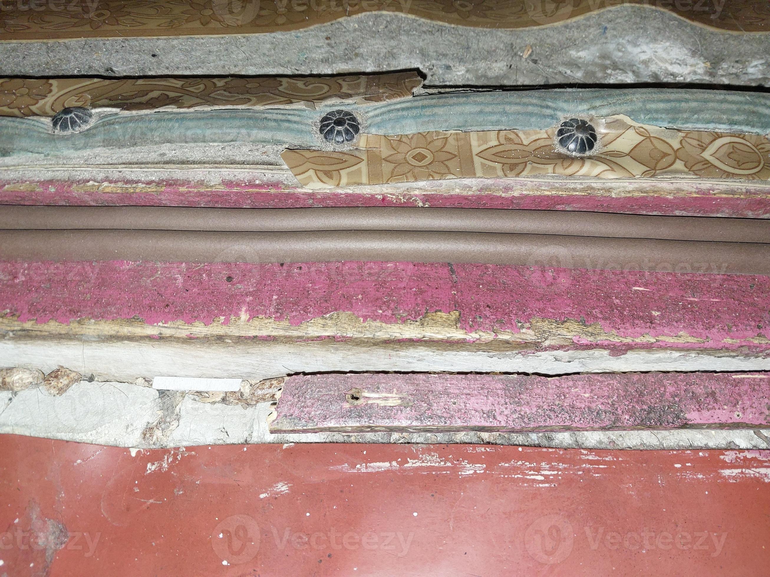 Installing a door seal against drafts and odors 18844973 Stock Photo at