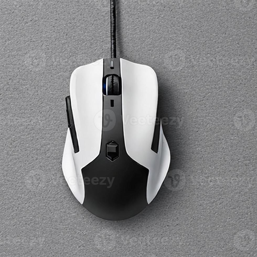 mouse de computadora para trabajar y jugar foto