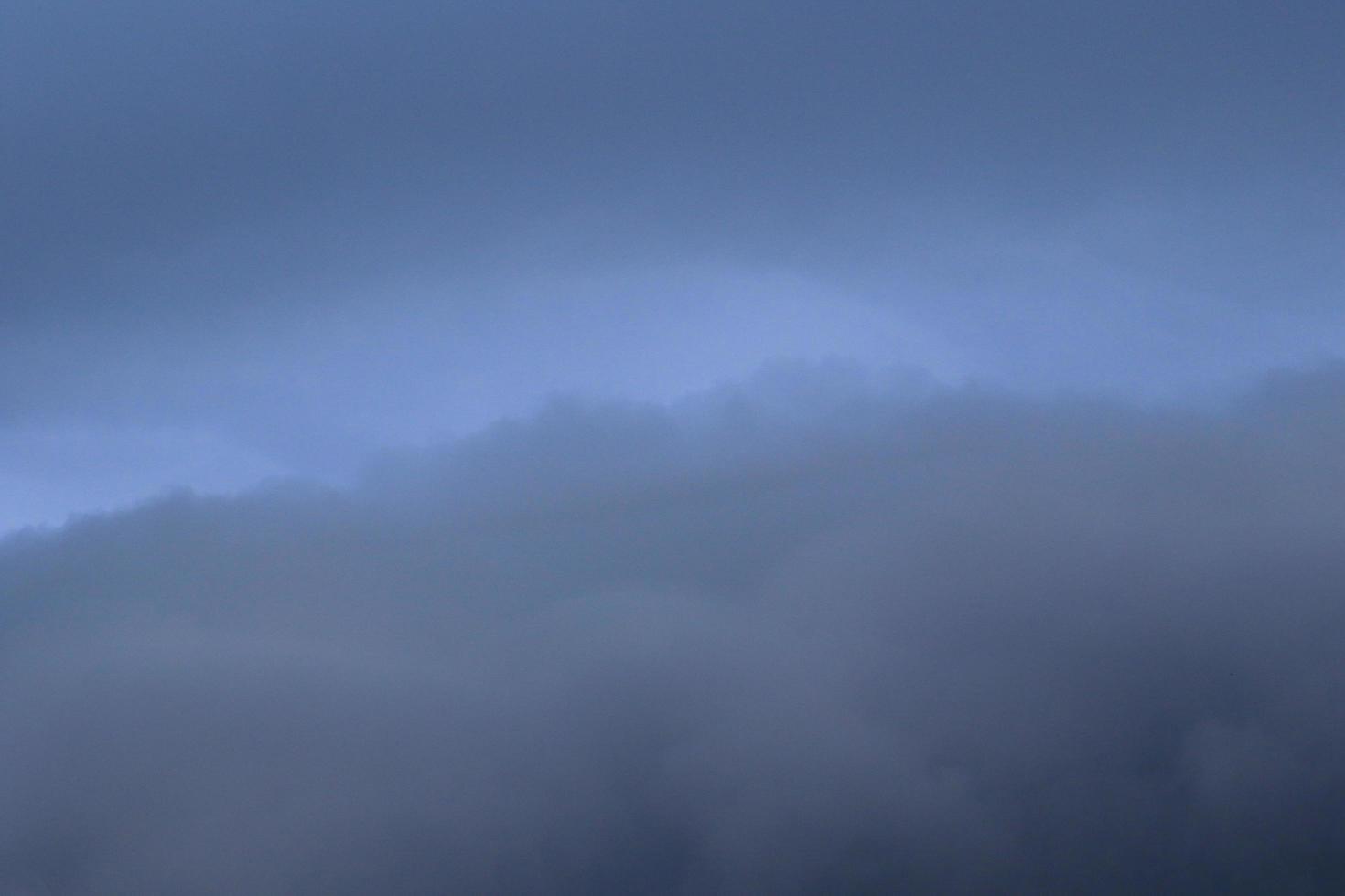 Stormy weather and dark clouds photo