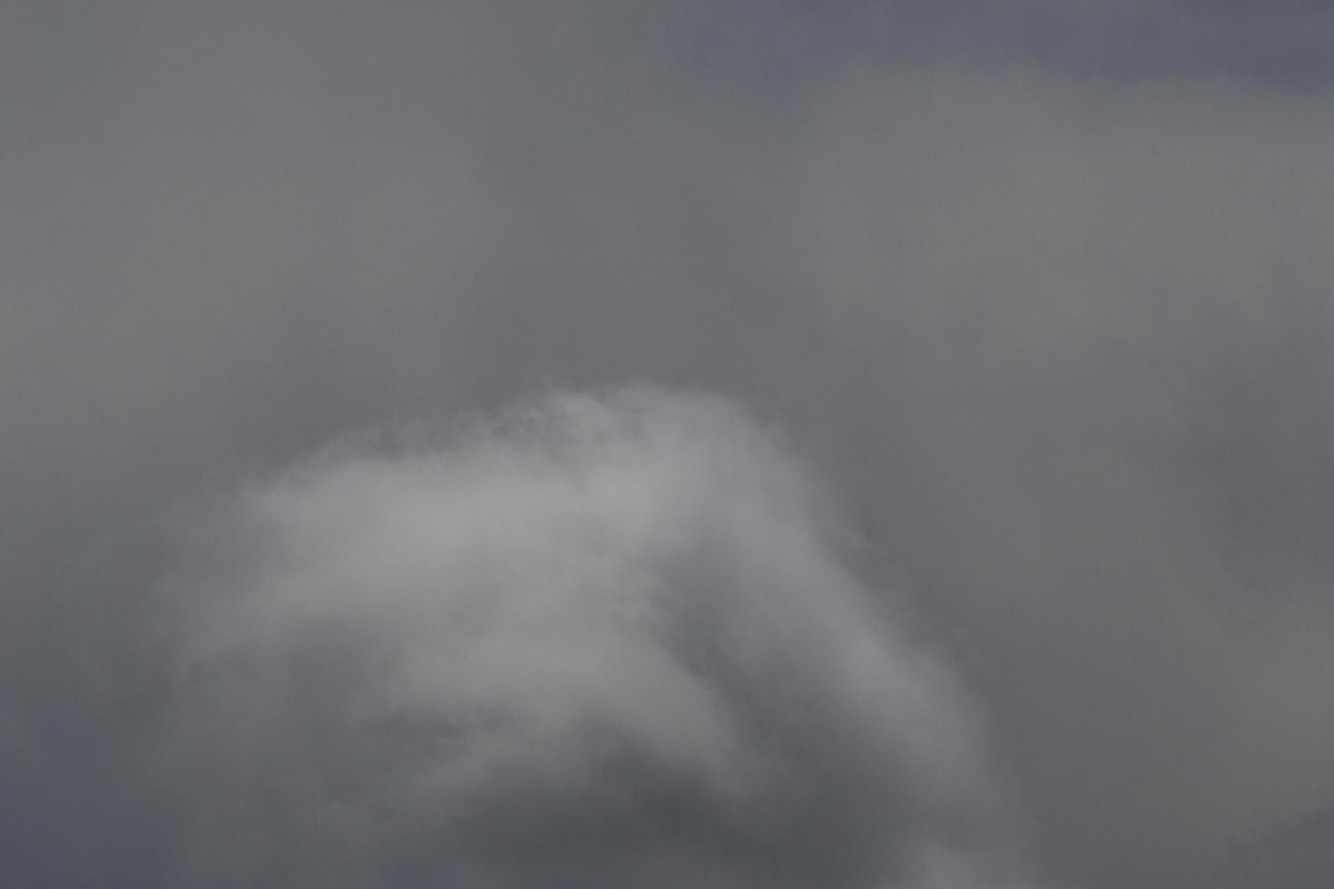 Stormy weather and dark clouds photo