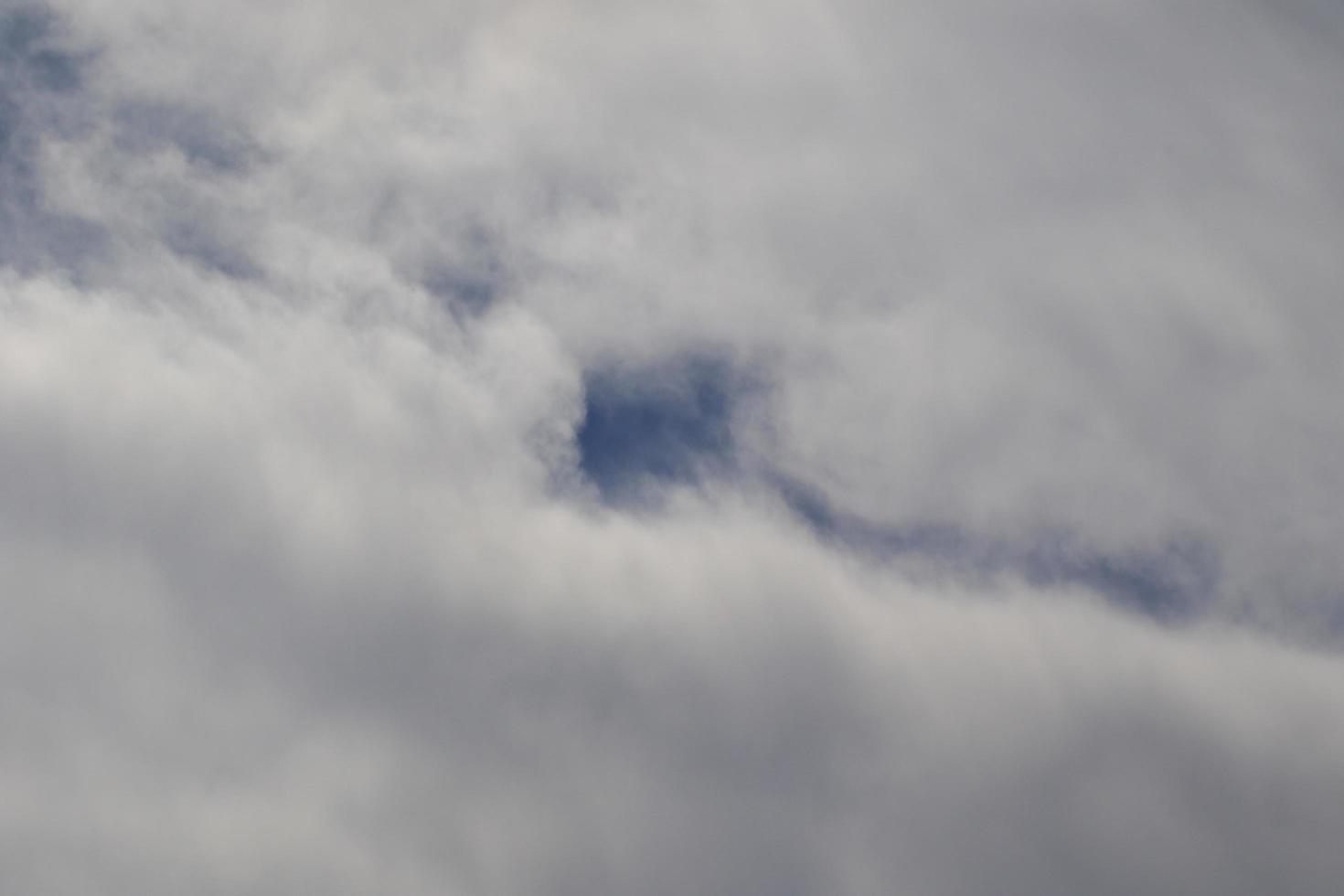 Stormy weather and dark clouds photo