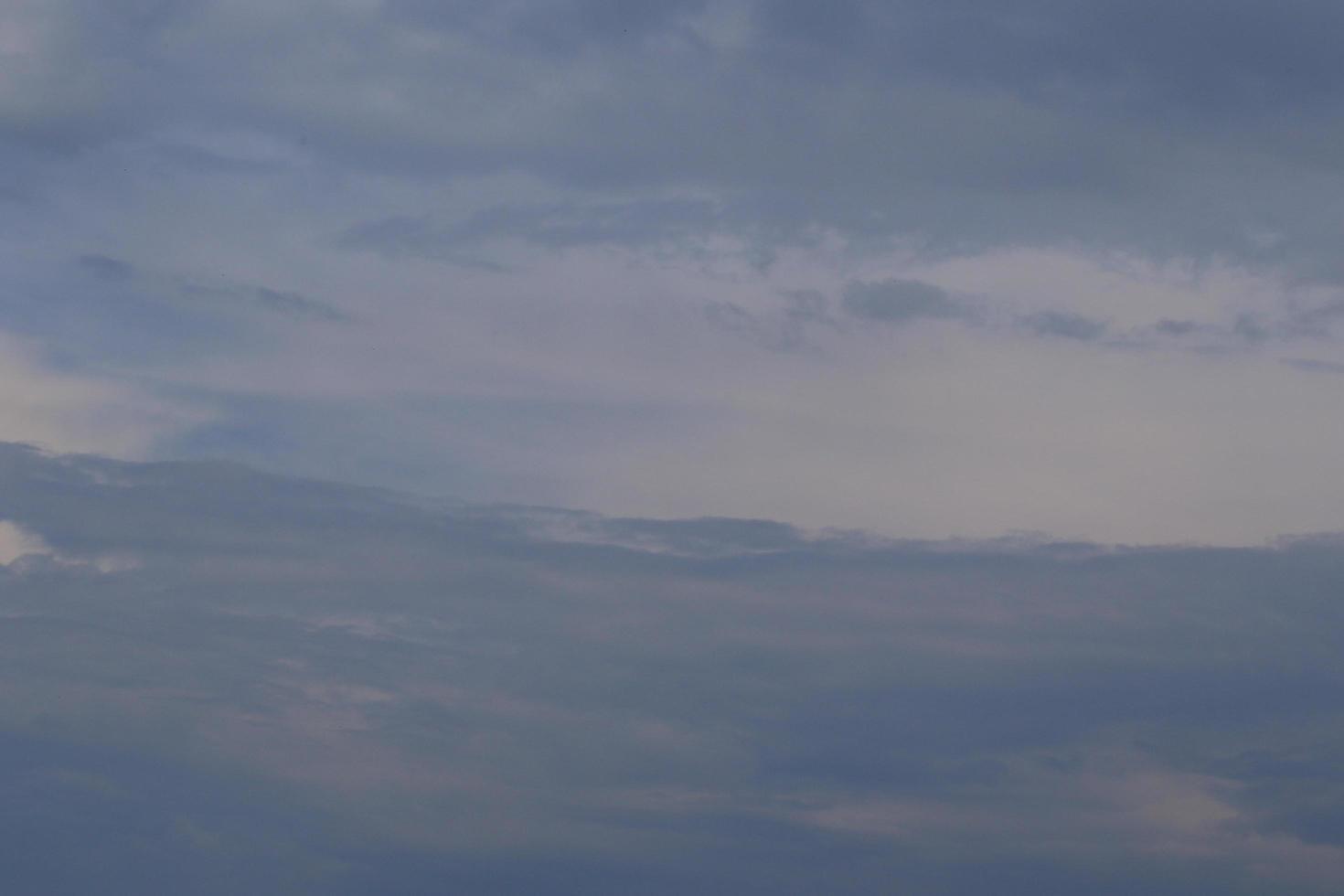Stormy weather and dark clouds photo