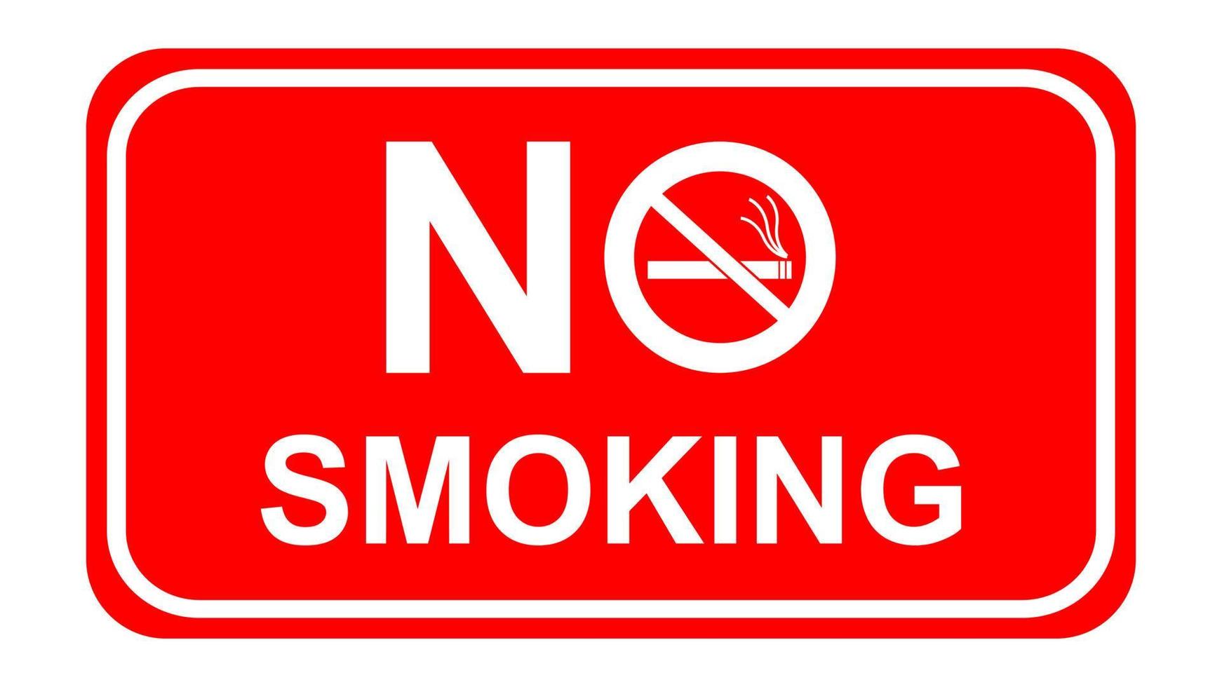 No smoking sign icon symbol red design vector illustration