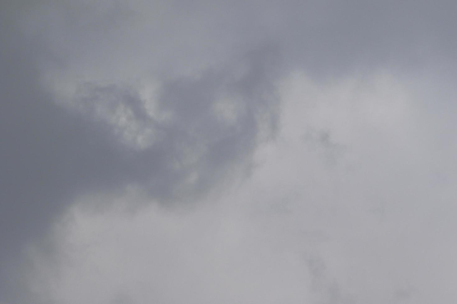 Stormy weather and dark clouds photo