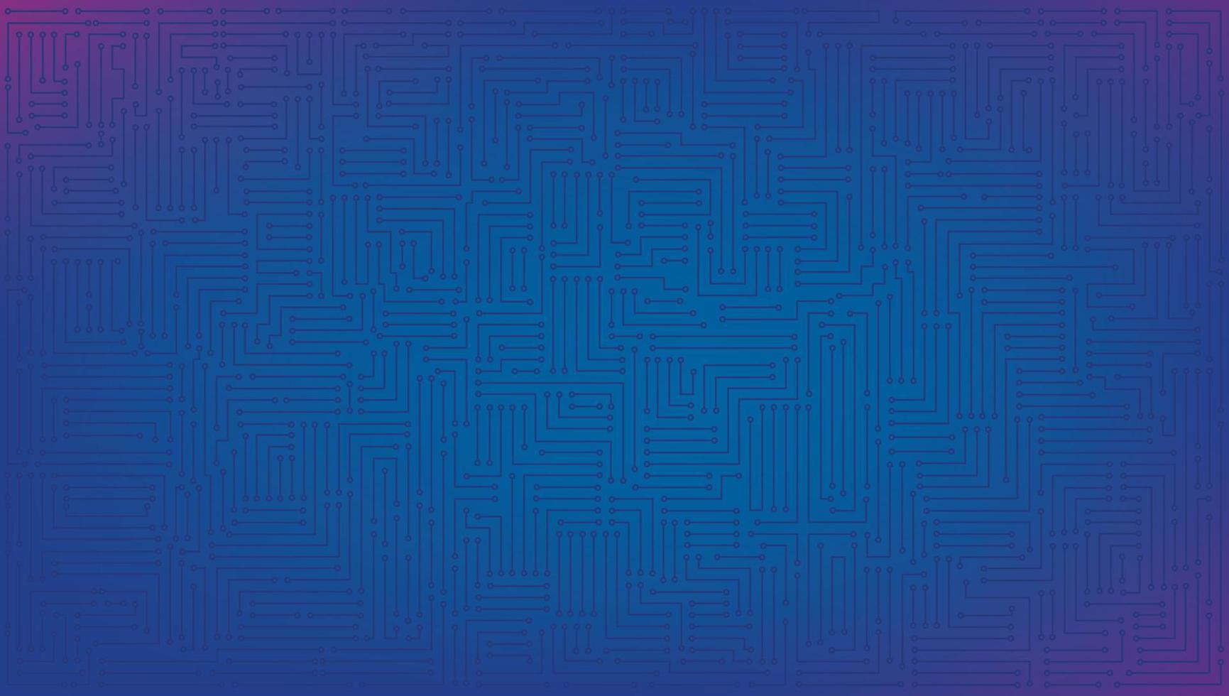 Technological background with a microcircuit vector