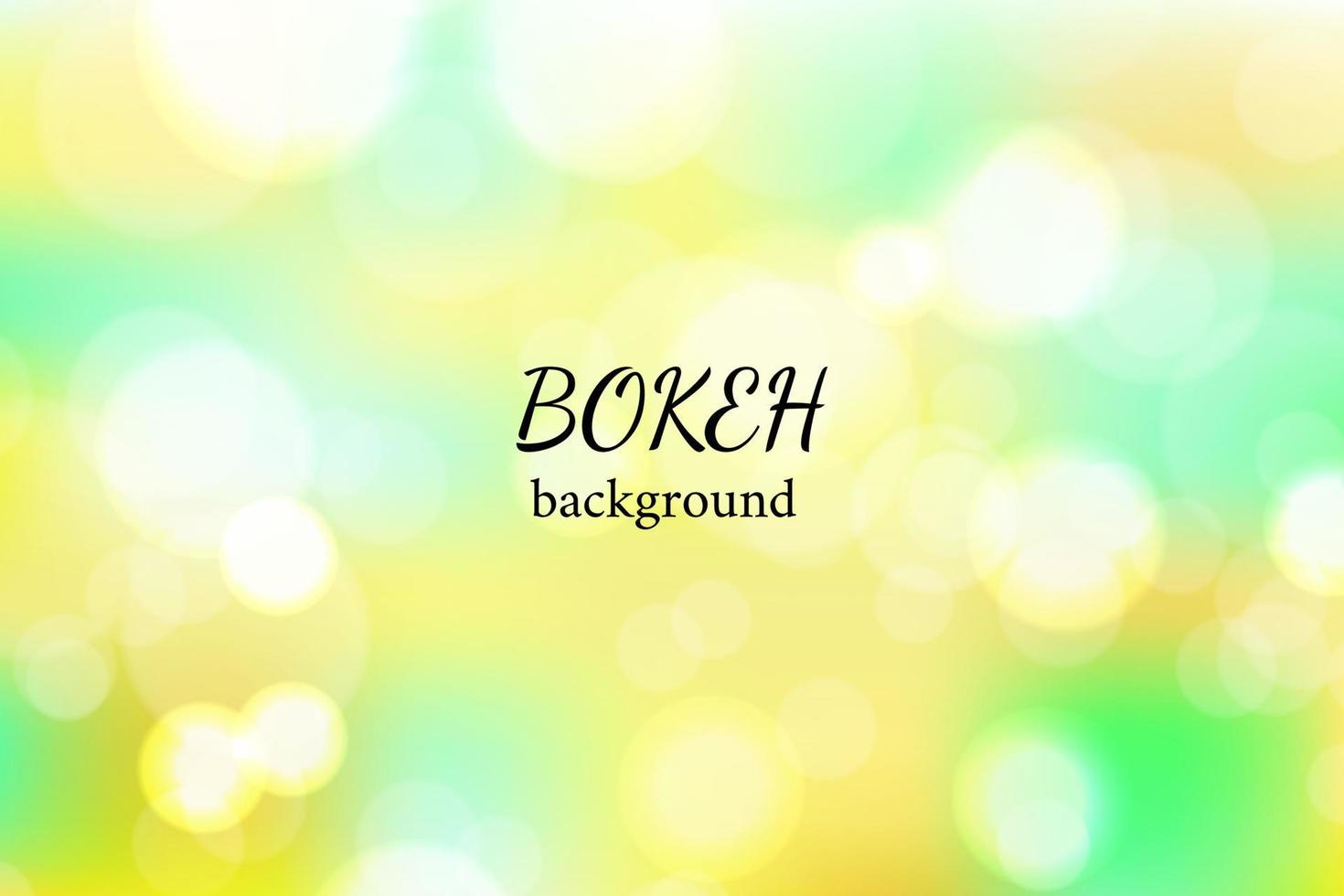 Abstract bokeh fairy light vector background