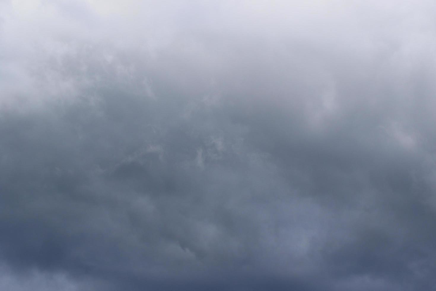 Stormy weather and dark clouds photo