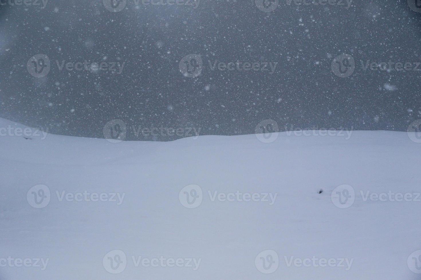 winter landscape in Austrian Alps photo