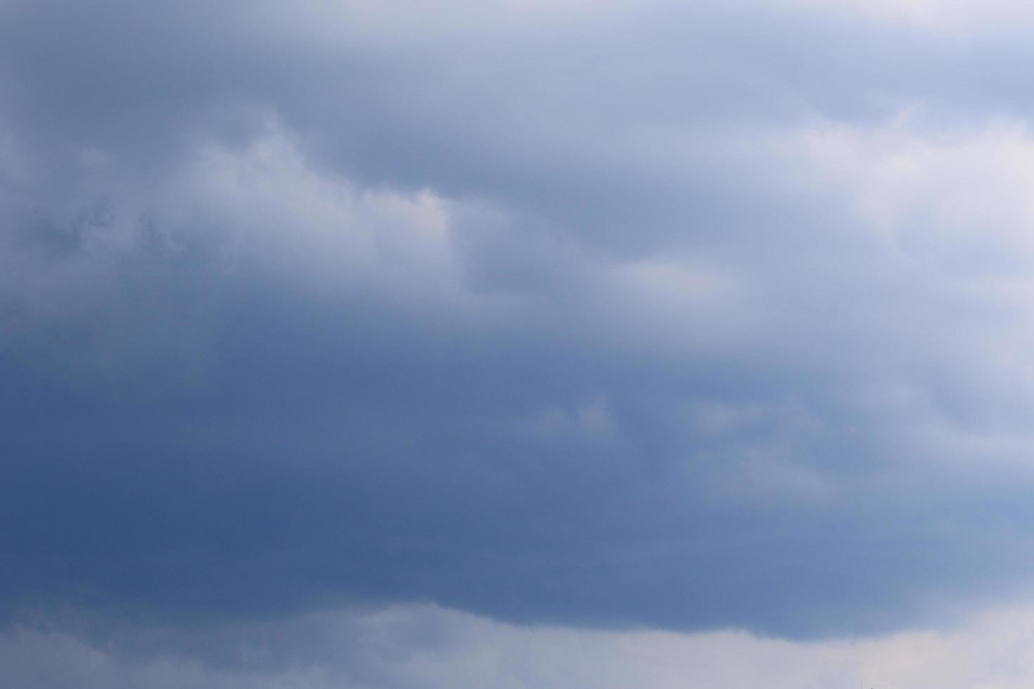 Stormy weather and dark clouds photo