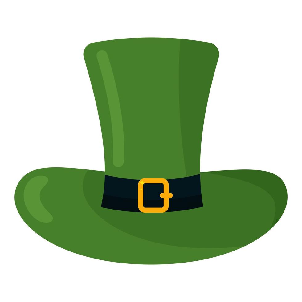 saint Patrick's green hat vector