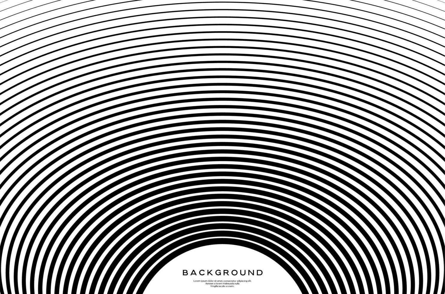 Semi circle abstract design background. Minimalist circle background. vector