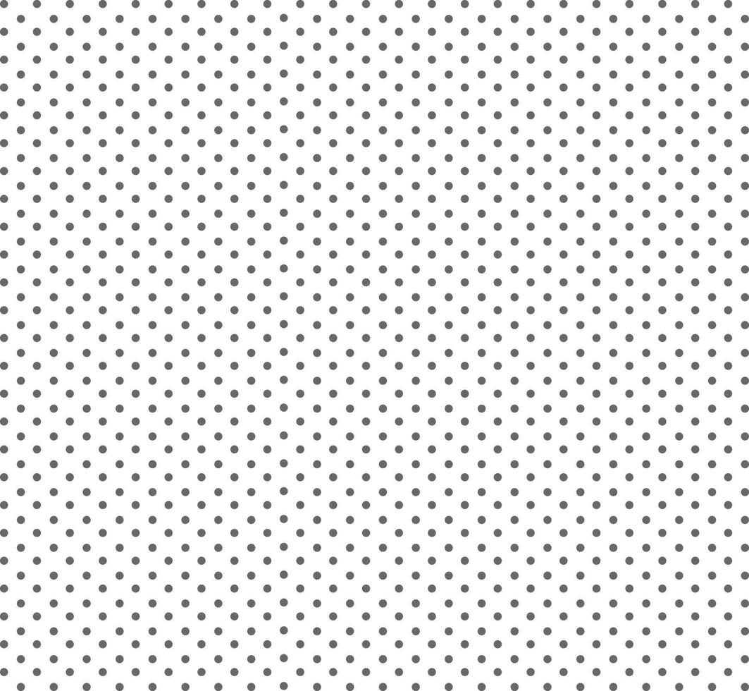 eps10 vector Seamless monochrome polka dot pattern. grey Dotted circle background