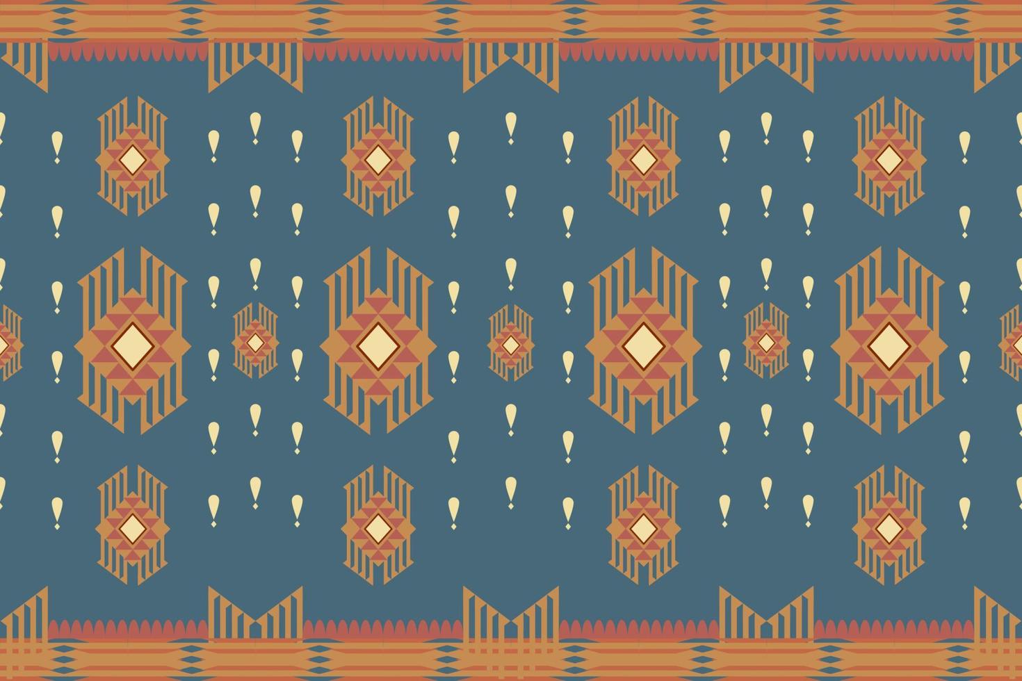 ethnic geometric seamless pattern vector. African Arab American Aztec motif pattern. vector elements designed for background, wallpaper, print, wrapping,tile, fabric patern. vector pattern.