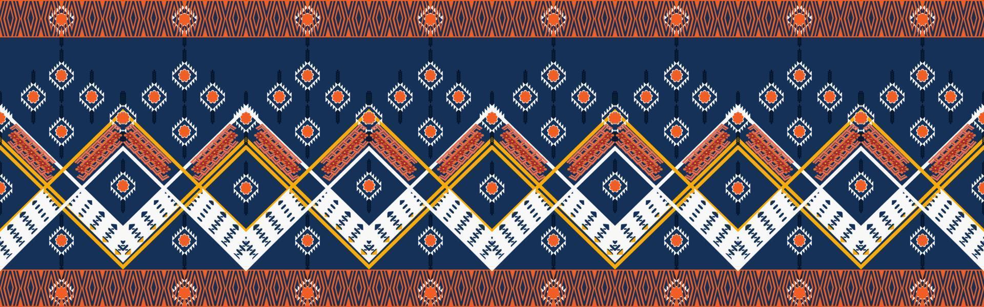ethnic geometric seamless pattern vector. African Arab American Aztec motif pattern. vector elements designed for background, wallpaper, print, wrapping,tile, fabric patern. vector pattern.