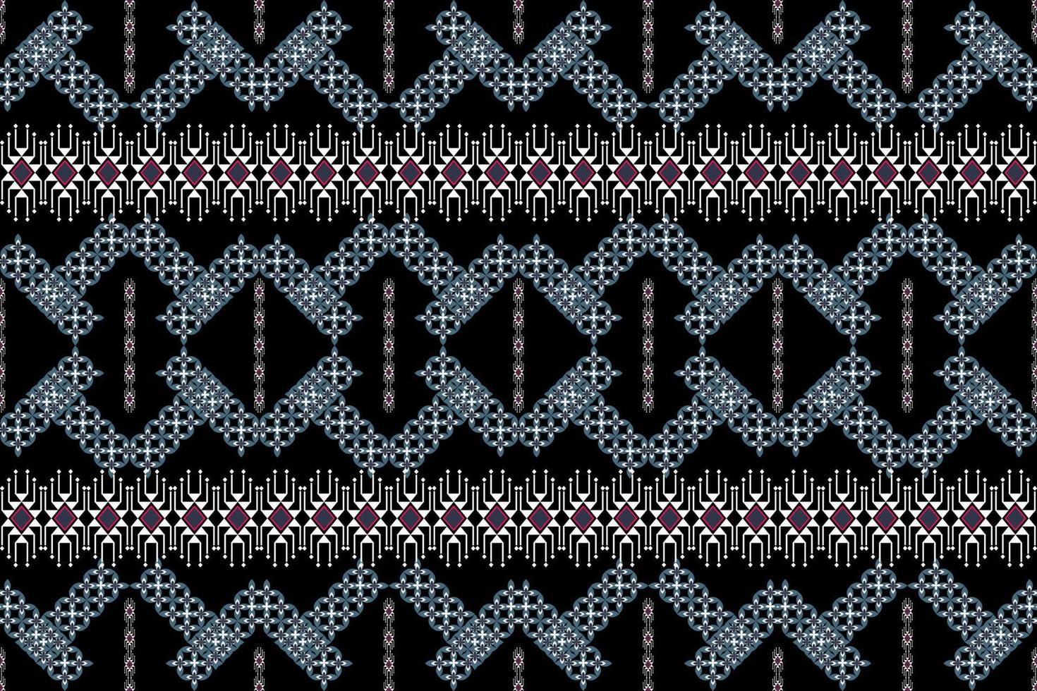 ethnic geometric seamless pattern vector. African Arab American Aztec motif pattern. vector elements designed for background, wallpaper, print, wrapping,tile, fabric patern. vector pattern.