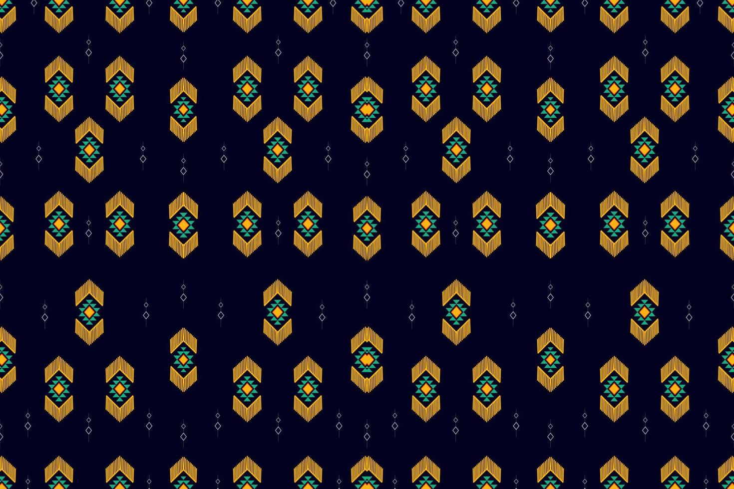 ethnic geometric seamless pattern vector. African Arab American Aztec motif pattern. vector elements designed for background, wallpaper, print, wrapping,tile, fabric patern. vector pattern.