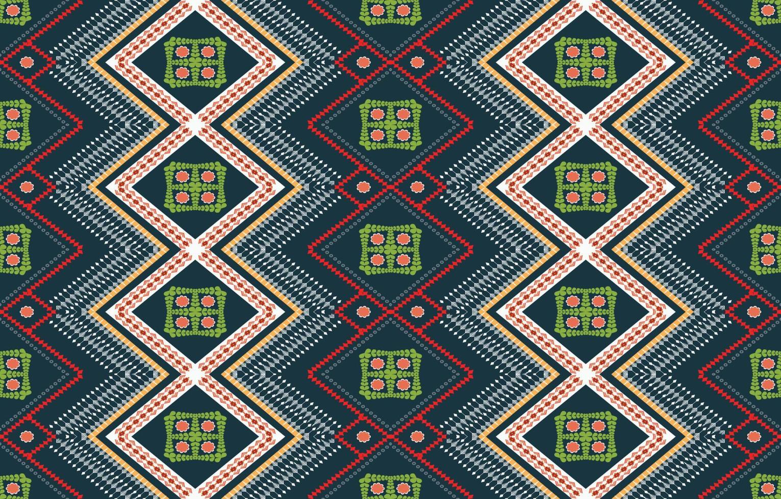 ethnic geometric seamless pattern vector. African Arab American Aztec motif pattern. vector elements designed for background, wallpaper, print, wrapping,tile, fabric patern. vector pattern.