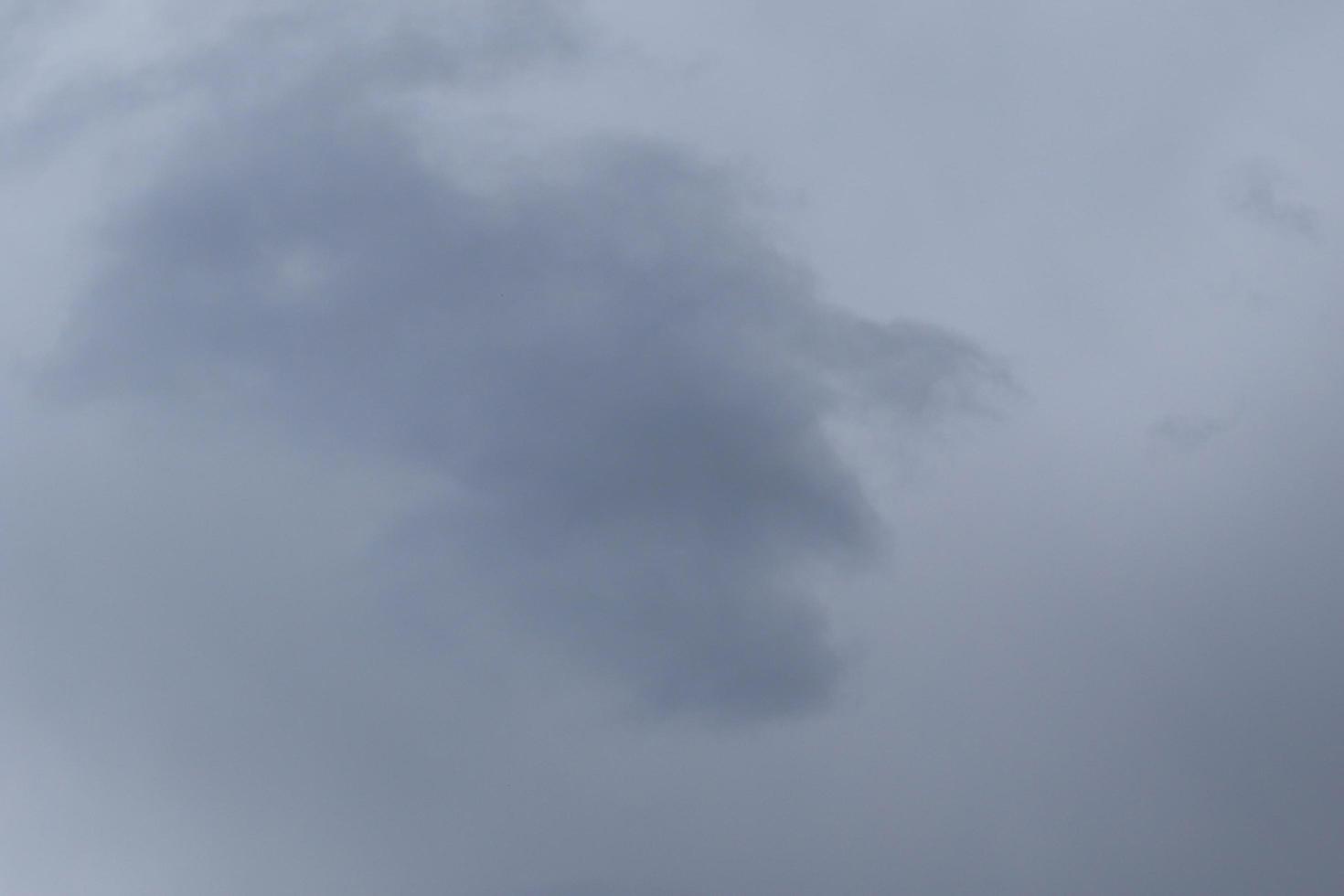 Stormy weather and dark clouds photo