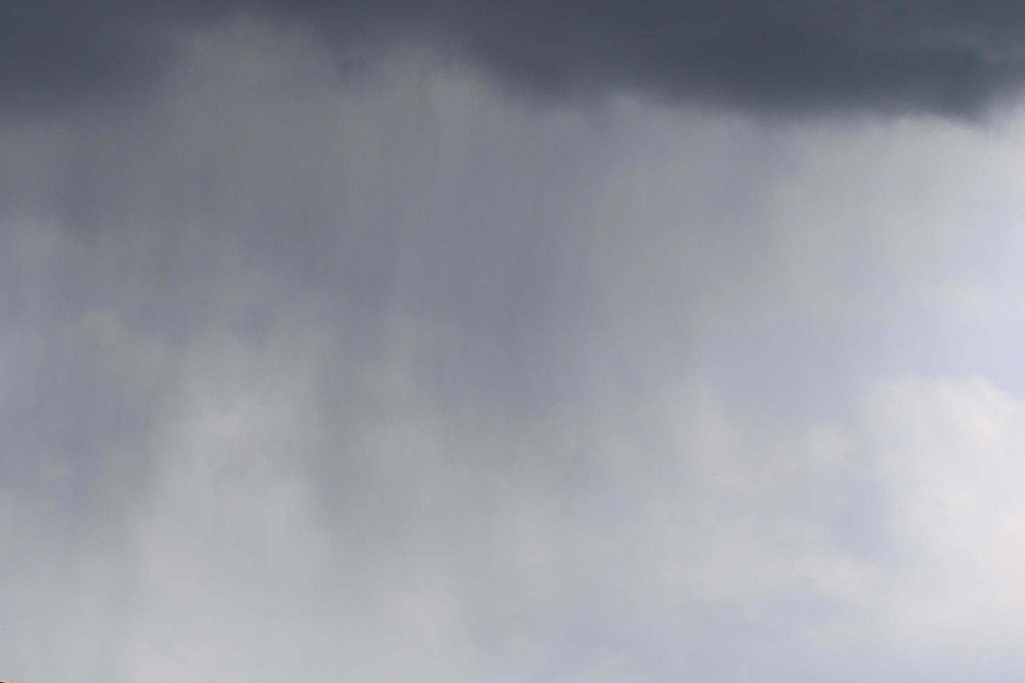 Stormy weather and dark clouds photo