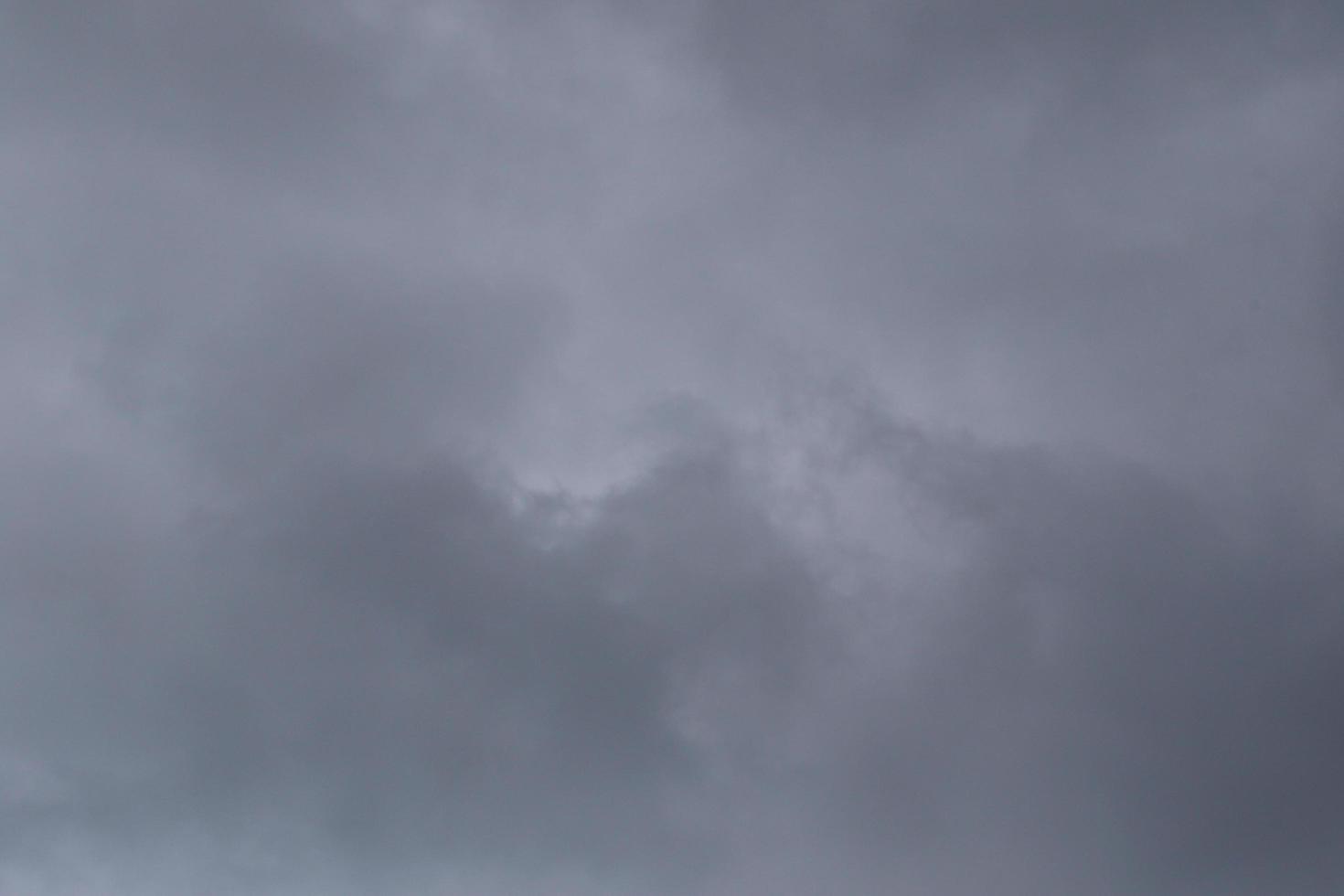 Stormy weather and dark clouds photo