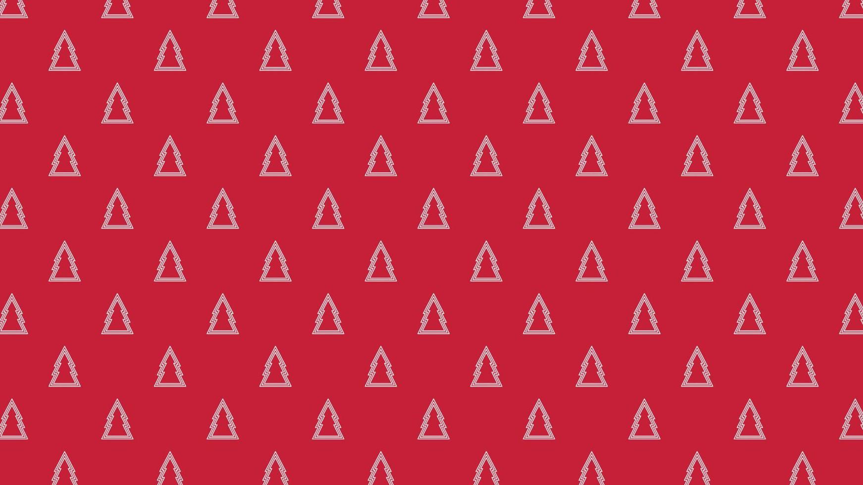 Christmas tree pattern wallpaper. Christmas tree symbol. background. vector