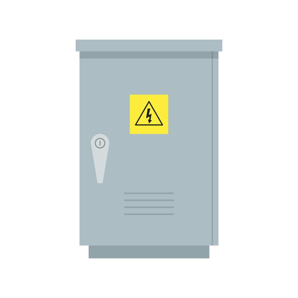 Electrical cabinet cartoon vector. free space for text. wallpaper. copy space. switch box. vector