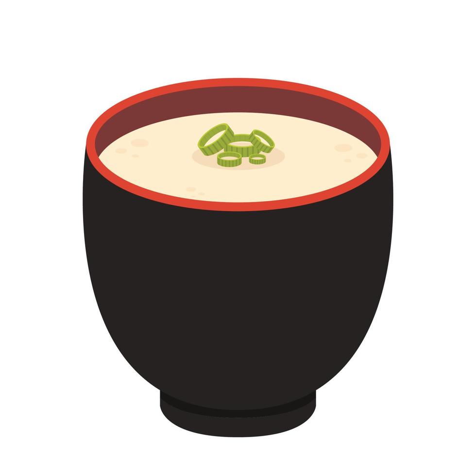 Coriander on Steamed egg. Steamed egg in bowl. Coriander vector. vector
