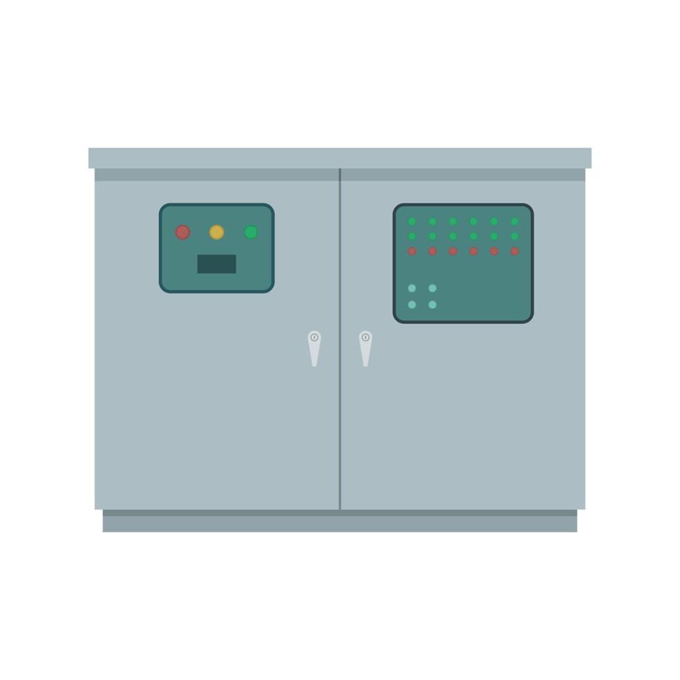 Electrical cabinet cartoon vector. free space for text. wallpaper. copy space. switch box. vector