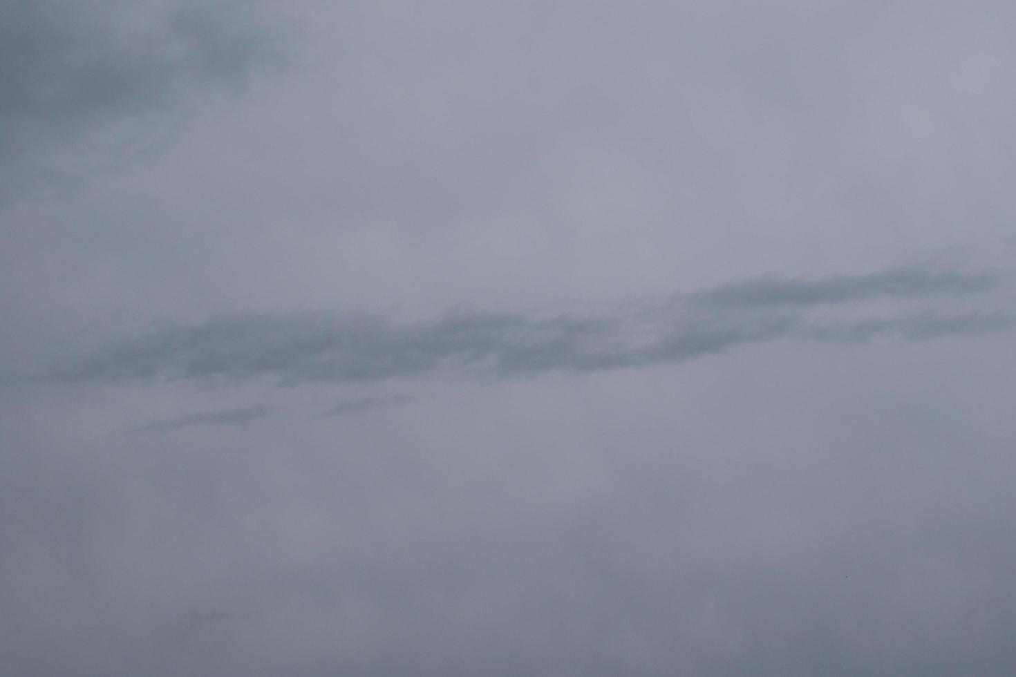 Stormy weather and dark clouds photo
