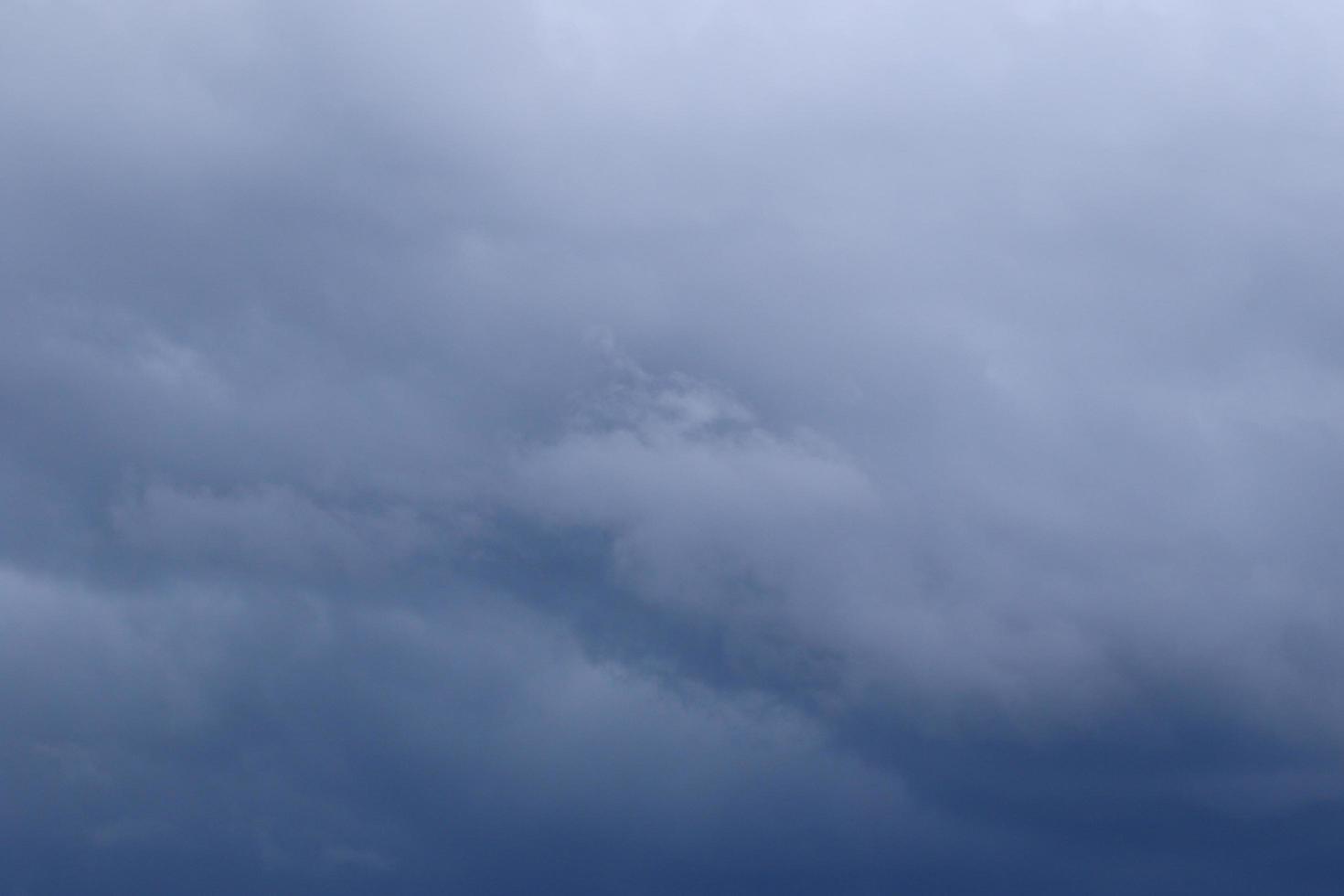 Stormy weather and dark clouds photo