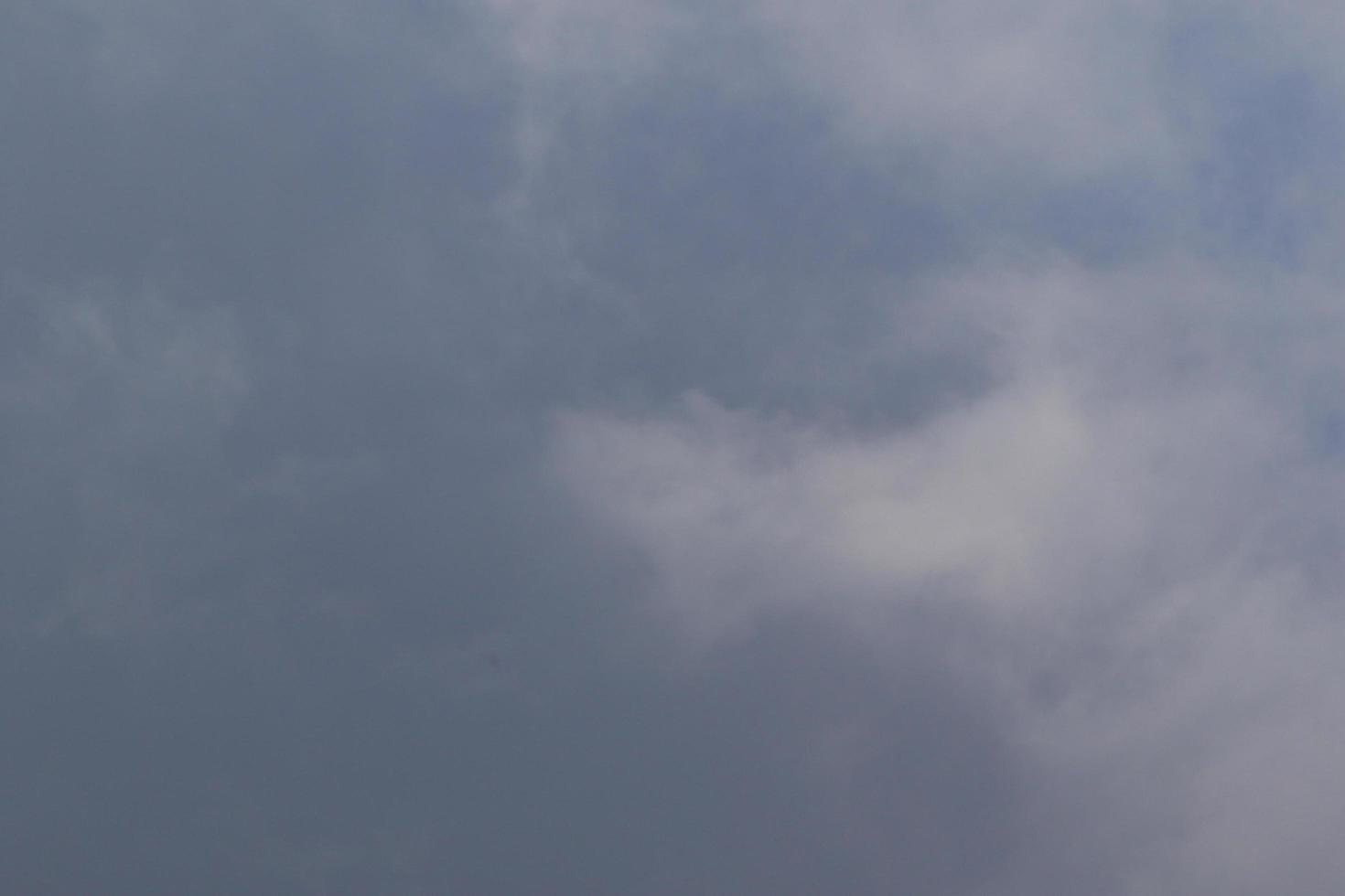 Stormy weather and dark clouds photo